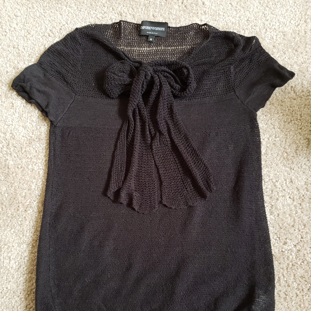 EMPORIO ARMANI KNITTED TOP